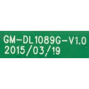 MODULO DE DVD PARA TV GXP / NUMERO DE PARTE GM-DL1089G-V1.0 / MX17092120522 / DL-10HJ-00-030 / 217091804 / LSC320HN15-W / DISPLAY LSF320HN08-M02 / MODELO TDE3274WP